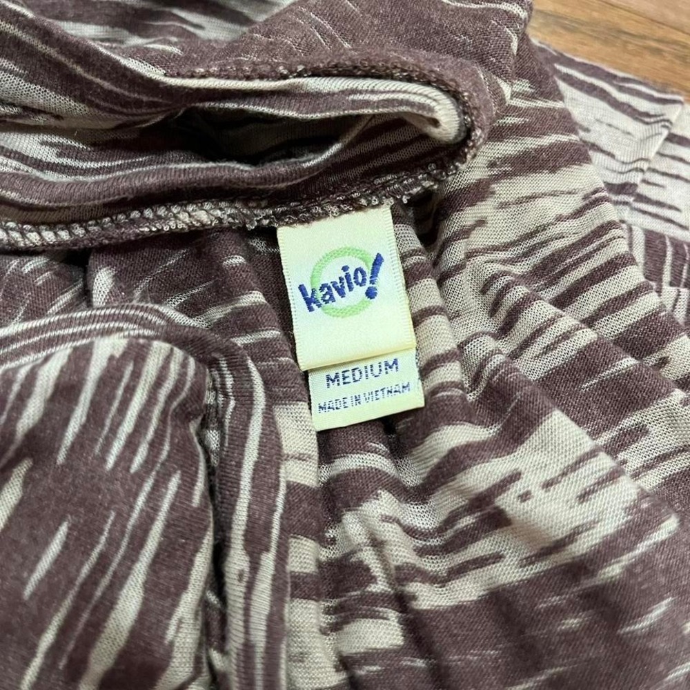 🧁y2k brown two tone babydoll top medium - Picture 4 of 7